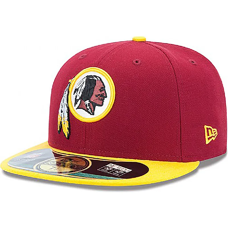 mutzen-flach-rot-angepasst-59fifty-authentic-on-field-game-der-washington-commanders-nfl-von-new-era mutzen-flach-rot-angepasst-59fifty-authentic-on-field-game-der-washington-commanders-nfl-von-new-era