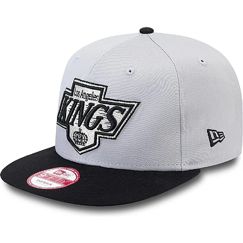 mutzen-flach-grau-snapback-9fifty-cotton-block-der-los-angeles-kings-nhl-von-new-era mutzen-flach-grau-snapback-9fifty-cotton-block-der-los-angeles-kings-nhl-von-new-era