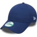 new-era-9forty-basic-flag-verstellbare-blaue-kappe-mit-gebogenem-schirm