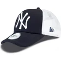 new-era-mlb-new-york-yankees-clean-a-frame-trucker-cap-in-marineblau